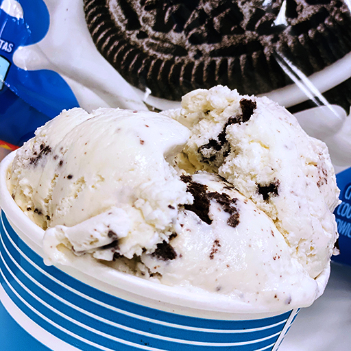 COOKIES AND CREAM ICE CREAM 512X512 • Cookie Munchers